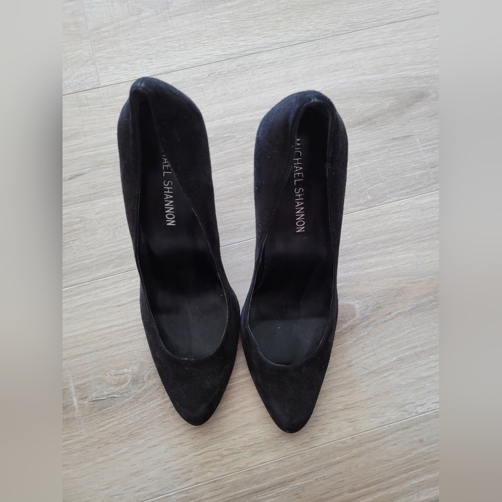 Black Suede Heels